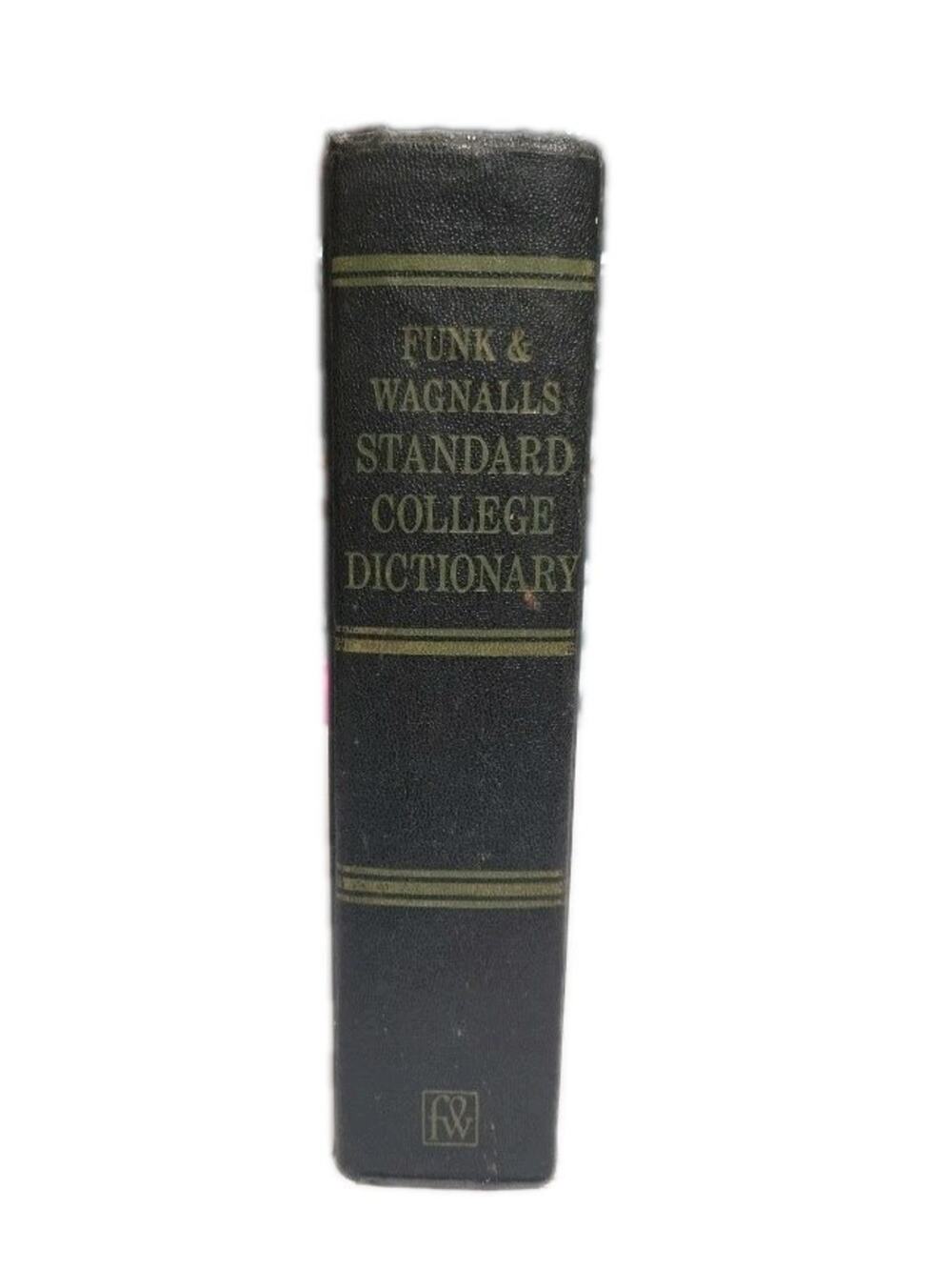 Funk & Wagnalls Standard College Dictionary Text 1968 Vintage